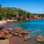 4p Vue Piscine St Raphael Valescure - Au Coeur Des Golfs Apartman
